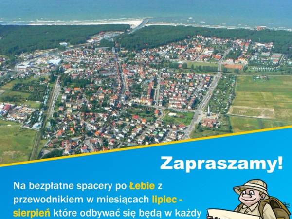 Spacer z przewodnikiem PTTK po Łebie