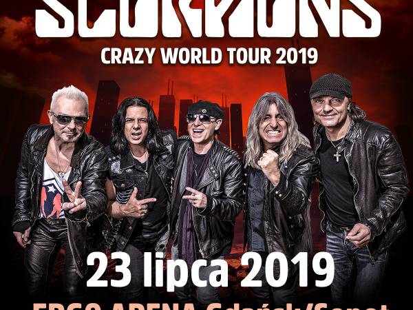 Koncert The Scorpions w ERGO ARENIE w Gdańsku