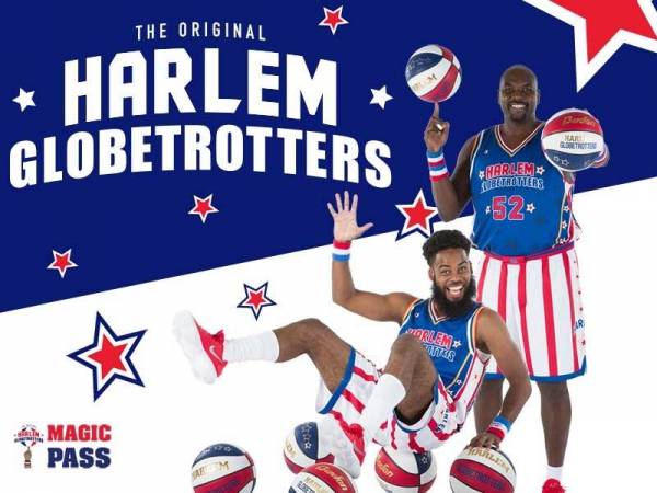 Magicy koszykówki HARLEM GLOBETROTTERS w Hali Olivia w Gdańsku