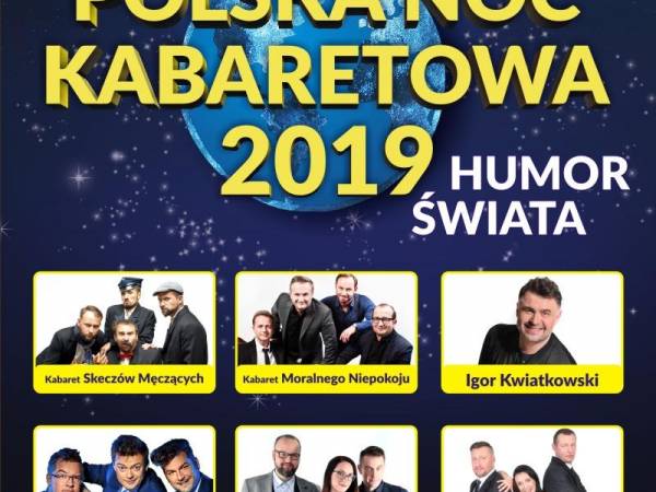 Polska Noc Kabaretowa 2019 w Giżycku