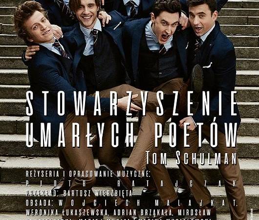 Spektakl „Stowarzyszenie umarłych poetów” w Teatrze Muzycznym w Gdyni