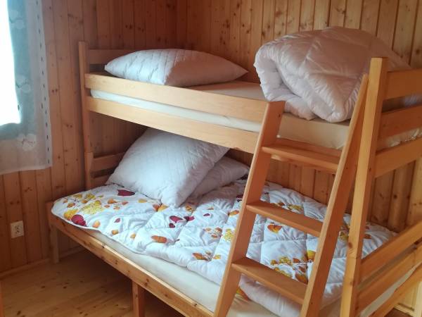 Sypialnia z łóżkiem piętrowym