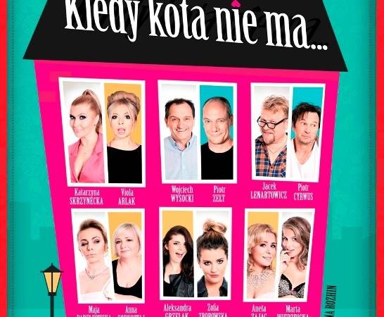Spektakl „Kiedy kota nie ma...” w CNiS Stara Kopalnia w Wałbrzychu