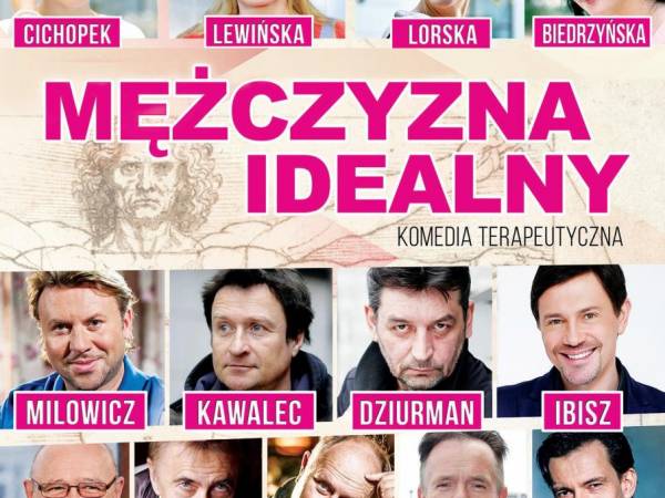 Spektakl „Mężczyzna idealny” w Auli Uniwersytetu Szczecińskiego w Szczecinie