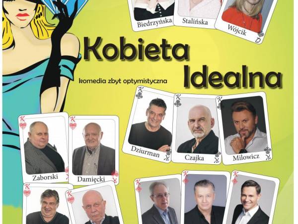 Spektakl „Kobieta idealna” w Wałeckim Centrum Kultury w Wałczu