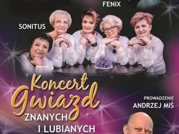 Koncert gwiazd w Miejskim Domu Kultury w Łaziskach Górnych