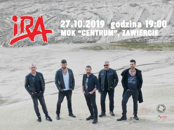 Koncert zespołu IRA w Miejskim Ośrodku Kultury w Zawierciu