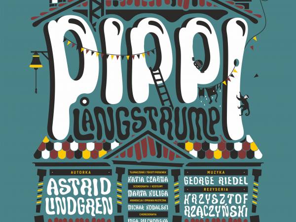 Spektakl "Pippi Langstrump" w Teatrze Andersena w Lublinie