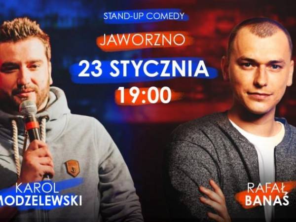 Krosno Stand-up: Karol Modzelewski i Rafał Banaś z nowymi programami