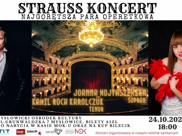Strauss Koncert w MOK w Mysłowicach