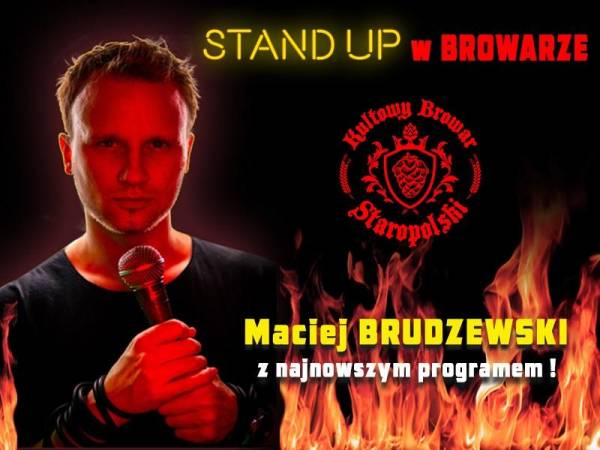 Stand-up Macieja Brudzewskiego w klubie Lizard King w Toruniu