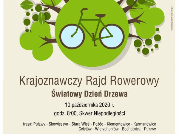 Krajoznawczy Rajd Rowerowy z okazji Światowego Dnia Drzewa