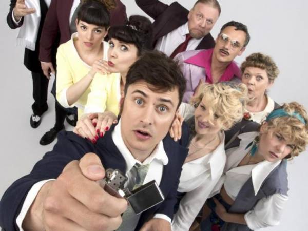Spektakl „Czarna komedia” w Teatrze Rozrywki w Chorzowie