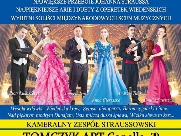 Koncert Wiedeński w Wolsztyńskim Domu Kultury w Wolsztynie
