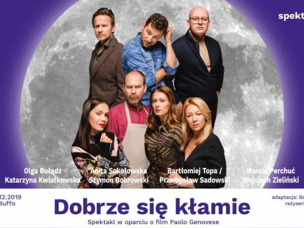 Spektakl „Dobrze się kłamie” w Teatrze Ziemi Rybnickiej w Rybniku