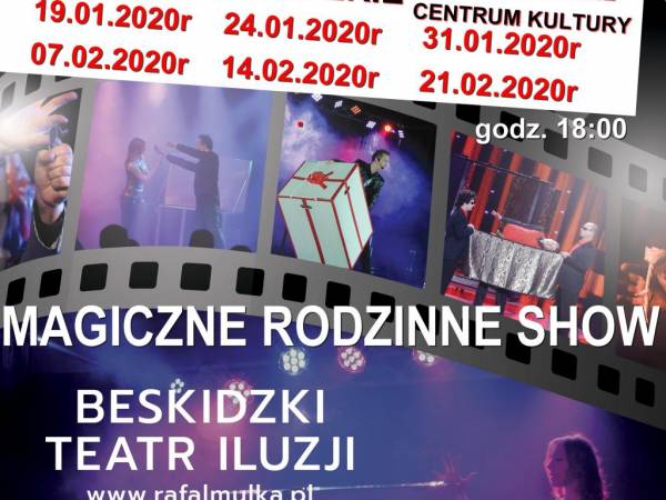 Magiczne Rodzinne Show „20 Lat Magii” w SCK w Szczyrku