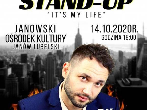 Stand-up Artura Smołucha w Janowskim Ośrodku Kultury w Janowie Lubelskim