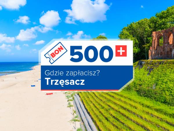 Gdzie w Trzęsaczu można płacić bonem turystycznym?