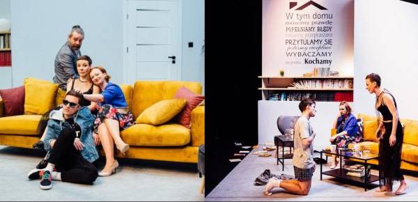 Spektakl "Inteligenci" w Bałtyckim Teatrze Dramatycznym w Koszalinie