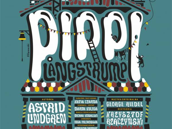 Spektakl "Pippi Langstrump" w Teatrze Andersena w Lublinie