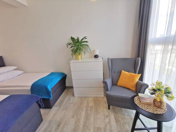 Apartament Perła 5 Mórz - sypialnia 