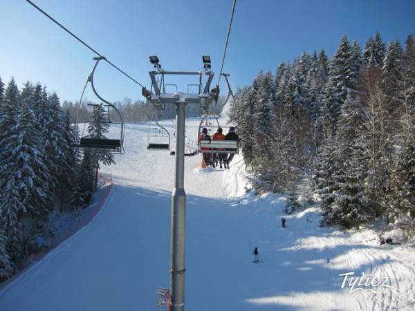 Stacja narciarska Tylicz-Ski 900m od pensjonatu