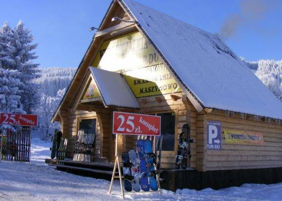 Wypożyczalnia nart i snowboardu FUN-SKI