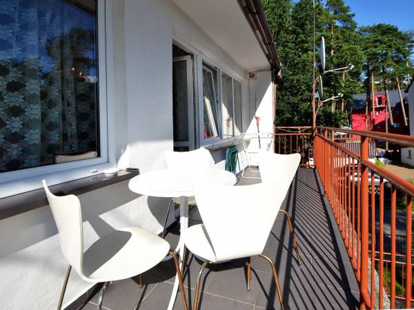 Balkon w pokoju 4 osobowym