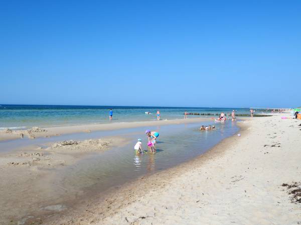 Plaża w Mrzeżynie