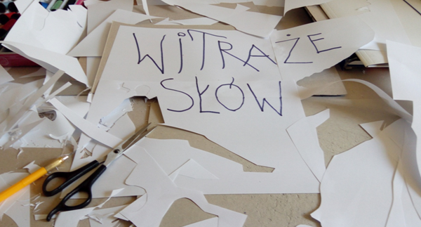 Witraże słów - wystawa Jerzego Krzysztoporskiego