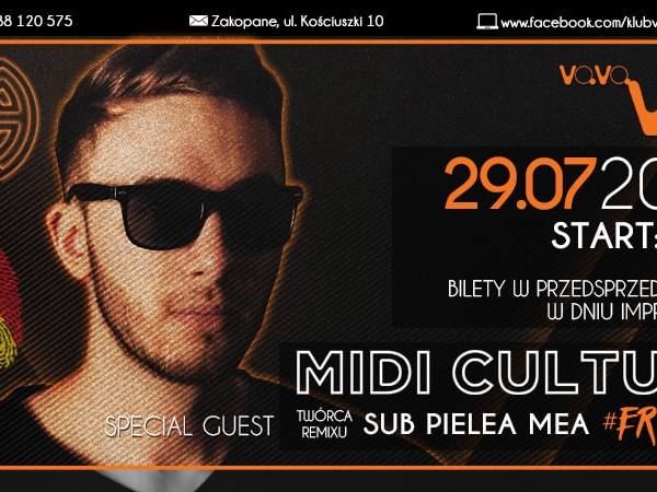 Koncert Midi Culture - Klub Vavavoom