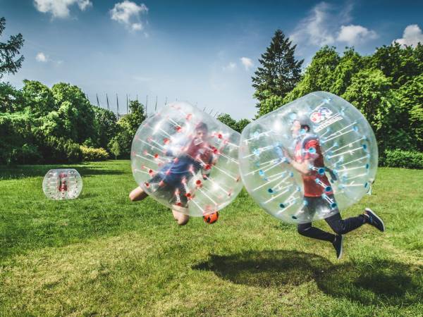 Turniej Bubble Football w Warszawie