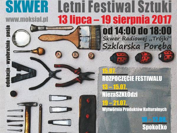 Letni Festiwal Sztuki - ArtSkwer - Z Ziemi Czerpane w Szklarskiej Porębie