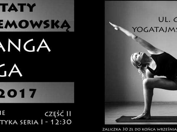 Warsztaty Ashtanga Yoga w Bielsku-Białej