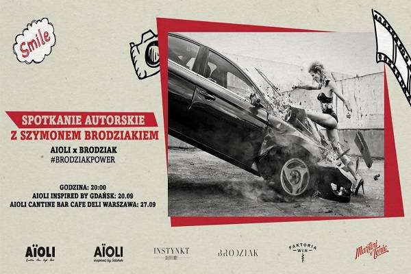 Spotkanie autorskie z Szymonem Brodziakiem w Warszawie
