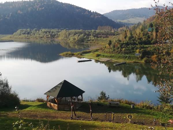 Widok na Jezioro Solińskie