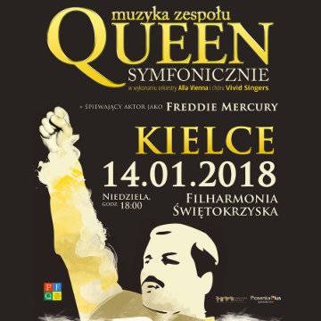 Koncert: Muzyka zespołu Queen symfonicznie w Kielcach