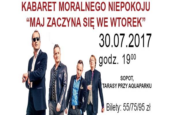 „Maj zaczyna się we wtorek” - występ Kabaretu Moralnego Niepokoju w Sopocie