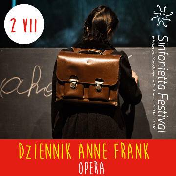 Sinfonietta Festival: Anne Frank w Krakowie
