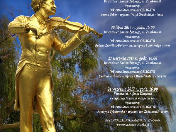 IV koncert Popołudnie ze Straussem 2017 w Wieliczce