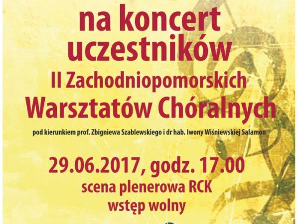 Koncert uczestników Warsztatów Chóralnych w Kołobrzegu