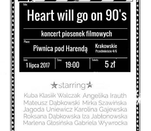 Koncert: Heart Will Go On 90's w Warszawie