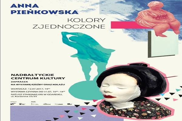 Wernisaż wystawy rzeźby i kolażu Anny Pieńkowskiej w Gdańsku