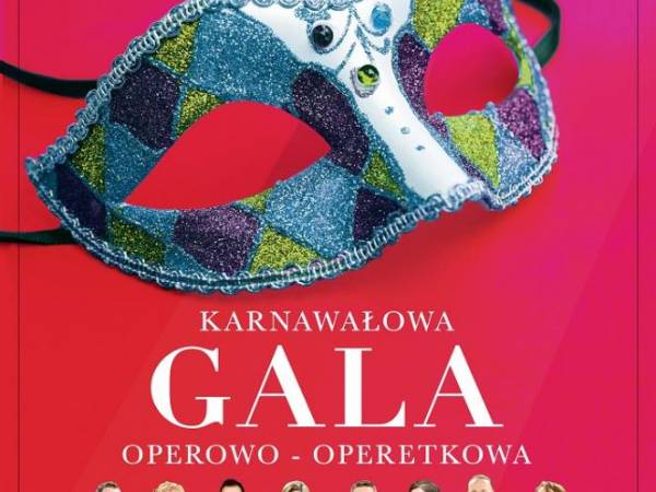 Karnawałowa Gala Operowo-Operetkowa w Kielcach