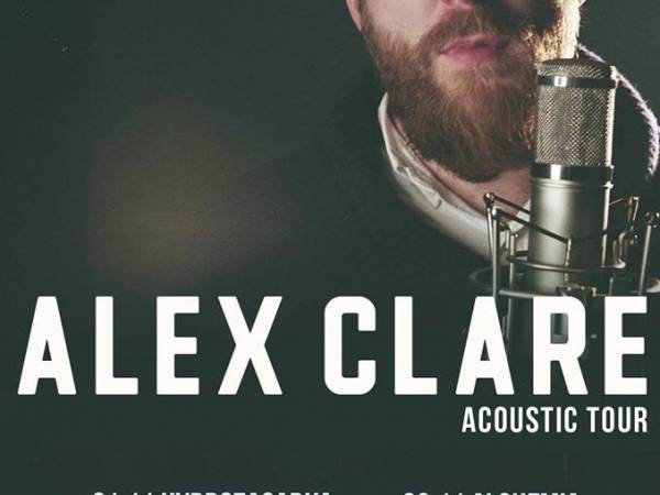 Koncert Alexa Clare’a w Klubie Alchemia