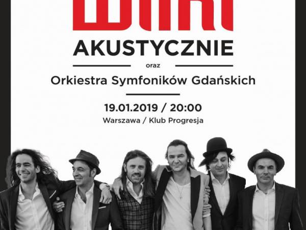 Koncert Wilki Akustycznie w Klubie Progresja w Warszawie