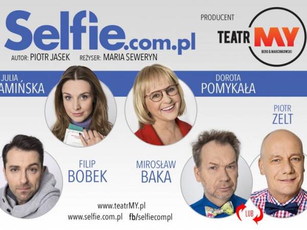 Spektakl „Selfie.com.pl” w Wojewódzkim Domu Kultury w Kielcach
