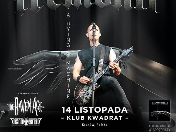 Koncert Tremonti w Klubie Kwadrat w Krakowie
