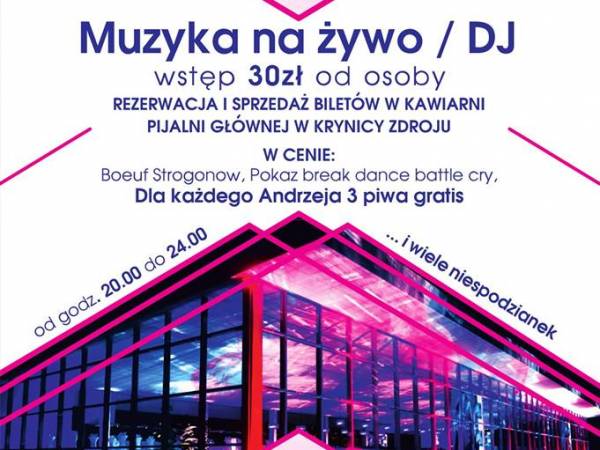 Andrzejki 2018 w Pijalni Głównej w Krynicy-Zdroju