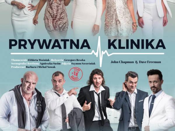 Spektakl „Prywatna klinika” w Kinie Kijów Centrum w Krakowie